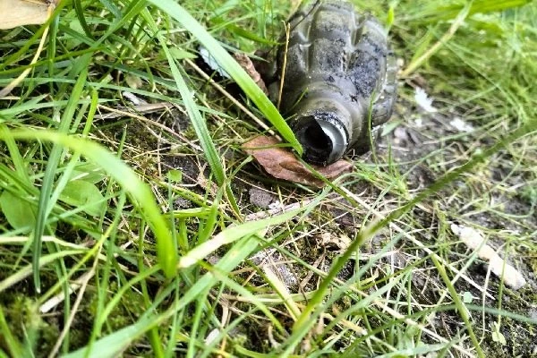 Похожий на гранату предмет нашли в сквере Подводников - tvspb.ru