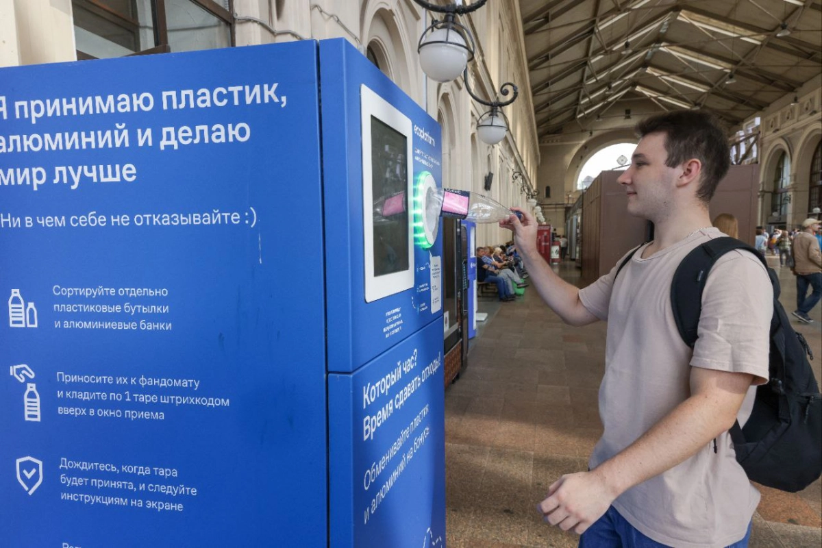 С начала года пассажиры вокзалов Петербурга и Ленобласти сдали свыше 340 тысяч единиц вторсырья - tvspb.ru