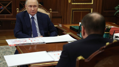 Владимир Путин провел встречу с президентом Российской ассоциации производителей удобрений Андреем Гурьевым