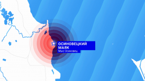 Морская карта Санкт-Петербурга. Осиновецкий маяк