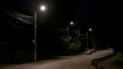 Завершилась модернизация освещения на Шлиссельбургском шоссе