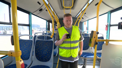 В Петербурге проверяют работу кондиционеров в автобусах в условиях аномальной жары