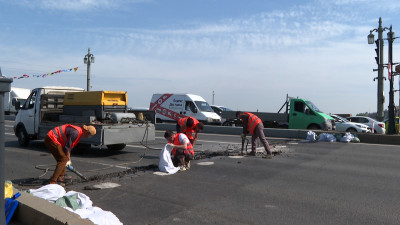 Благовещенский мост ушел на ремонт