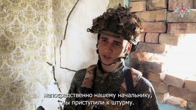 Российские бойцы рассказали об освобождении села Толстой в ДНР