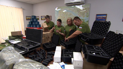 Очередную партию гуманитарного груза для бойцов Ленинградского полка отправили в зону СВО