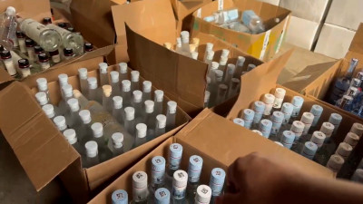 В деревне Васкелово прикрыли подпольный алкогольный цех