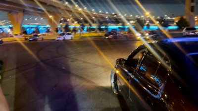 На Крестовском острове вновь разогнали ночных стритрейсеров в минувшие выходные