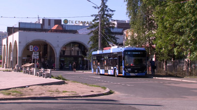 За два дня на троллейбусах «Женечка» и «Катюша» по улицам Петербурга проехали более 15 тыс. пассажиров