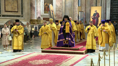 В Исаакиевском соборе отметят День Петра и Февронии божественной литургией