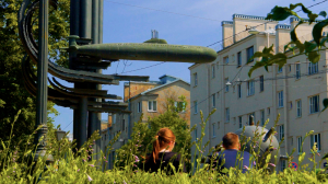 Морские символы. Памятник в ознаменование 100-летия подводного флота России