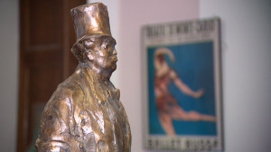 Подготовка к открытию выставки «Сам Дягилев»