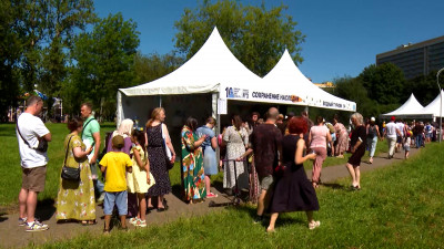 Увлекательные мастер-классы и виртуальные путешествия: в парке Авиаторов финишировал первый день Большого семейного фестиваля