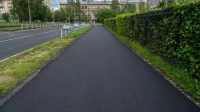 В Петербурге по поручению Александра Беглова отремонтировали дорожное покрытие на улице Хлопина