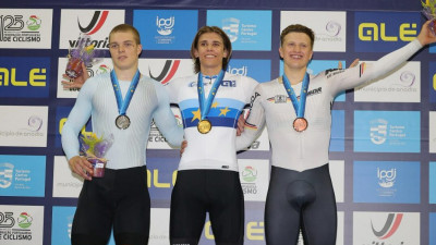 Петербургские велогонщики завоевали серебро и две бронзы на чемпионате Европы в Португалии