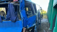 В серьезном ДТП с автобусом и поездом погибла женщина