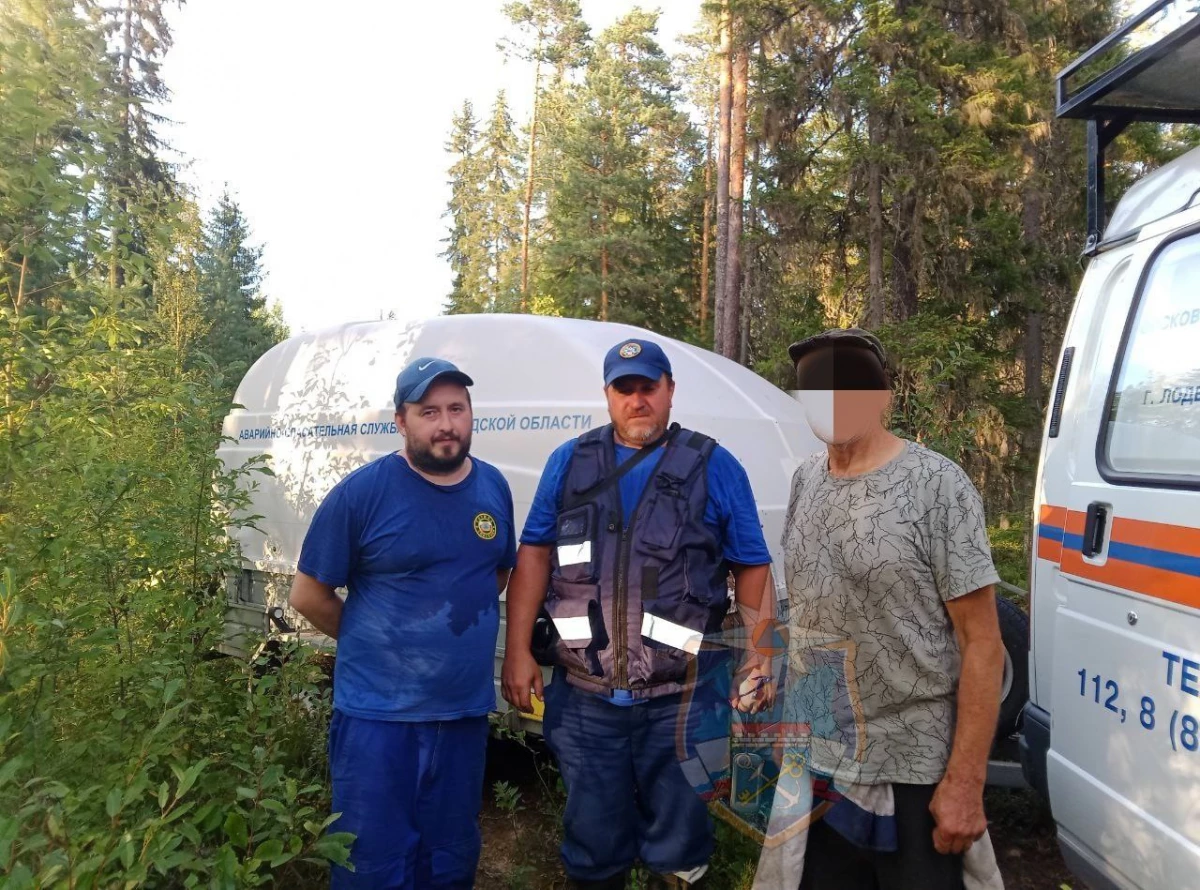 Спасатели нашли заблудившегося в лесу Ленобласти пожилого мужчину - tvspb.ru