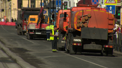 Как проходит масштабный ремонт Невского проспекта