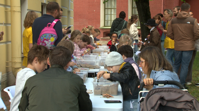 В Петропавловской крепости прошёл семейный фестиваль «День археолога»