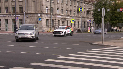 Завершен ремонт Московского проспекта на участке от Кузнецовской улицы до набережной реки Фонтанки