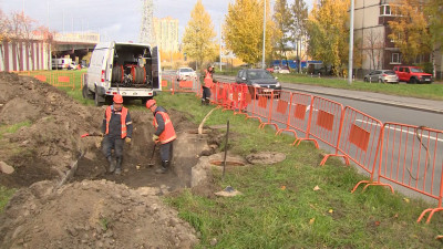 Реконструкцию теплосетей на территории Ржевка-Пороховые завершили на год раньше срока