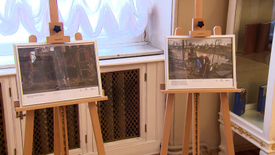 В Мариинском дворце открылась фотовыставка, посвященная жертвам военного конфликта на Донбассе