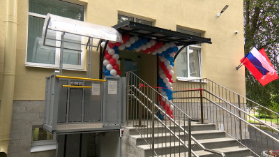 Завершился ремонт детской поликлиники в Павловске