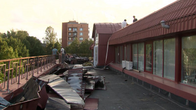 При пожаре в центре реабилитации инвалидов в Пушкине никто не пострадал