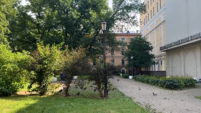 Дерптский сквер в Адмиралтейском районе станет светлее: до конца года там установят новые фонари