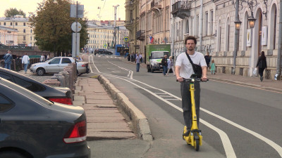 Кикшеринговые компании инвестируют 37 млн рублей в развитие транспортной инфраструктуры Петербурга