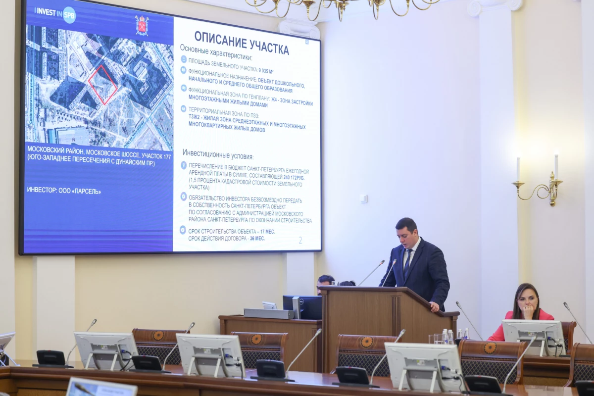 Александр Беглов: Ввод нового детского сада на 250 мест в Московском районе запланирован в конце 2026 года - tvspb.ru