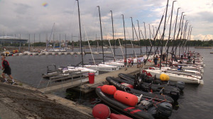 Речной яхт-клуб на Петровской косе