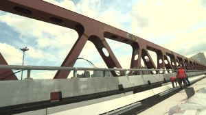 Строительство скоростной трамвайной линии на юге Петербурга