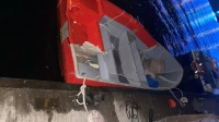 Катер и маломерное судно столкнулись у Яхтенного моста