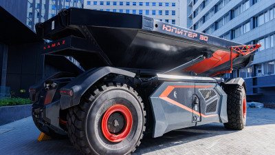 В МГТУ им. Н.Э. Баумана создан уникальный карьерный самосвал «Юпитер 30» совместно с ПАО «КАМАЗ»