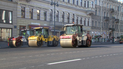 Завершается ремонт на Невском проспекте