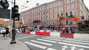 Большой ремонт в центре Петербурга. Невский проспект, Дворцовый проезд, Благовещенский мост