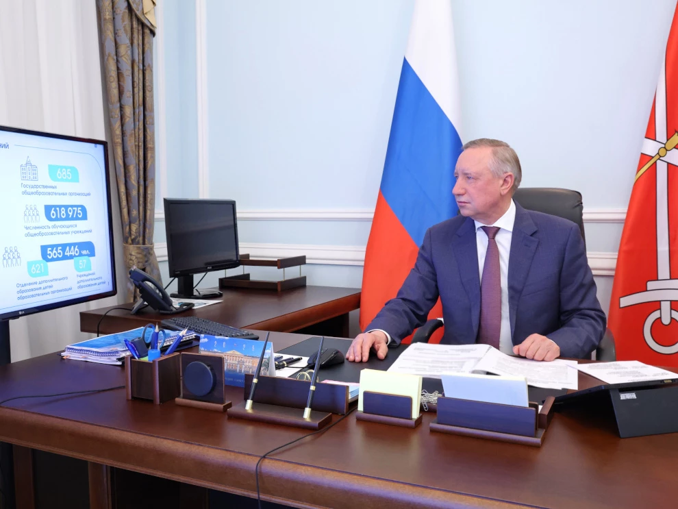 Александр Беглов: В этом году в Петербурге откроется 26 новых детских садов и 30 школ, из которых 27 — 1 сентября - tvspb.ru