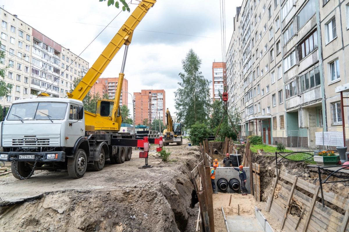 Александр Беглов: Реконструкция теплосетей на территории Ржевка-Пороховые завершена на год раньше срока - tvspb.ru