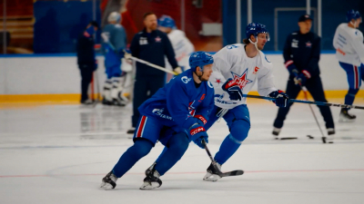 В Петербурге прошли первые этапы подготовки хоккеистов СКА к новому сезону