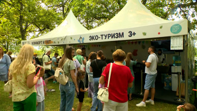 В сквере Петра Великого прошел второй день Большого семейного фестиваля