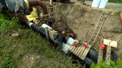 «Теплосеть» обновит важнейшую магистраль Московского района на полгода раньше срока