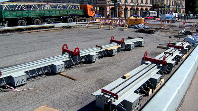 На Благовещенском мосту заменят асфальт и деформационные швы