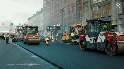 Масштабный ремонт Невского проспекта завершится через 10 дней