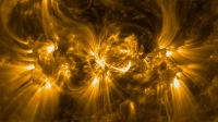 Мощные солнечные вспышки грозят Земле в ближайшие трое суток