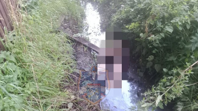 В Мурино нашли тело мужчины в канаве