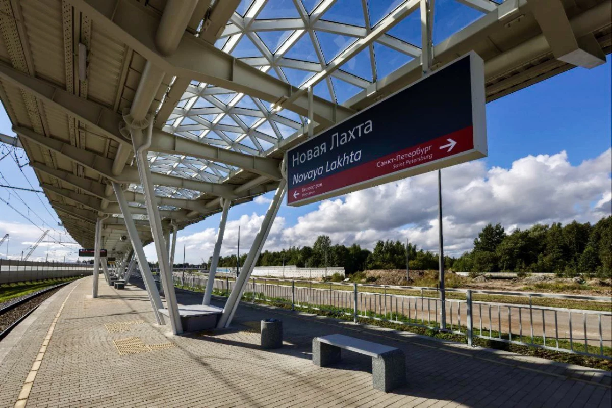 Железнодорожная станция «Новая Лахта» открылась в Приморском районе - tvspb.ru