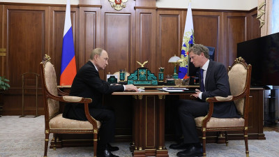 Владимир Путин встретился с руководителем ФНС