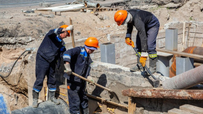 На улице Кораблестроителей закончили реконструкцию теплосетей