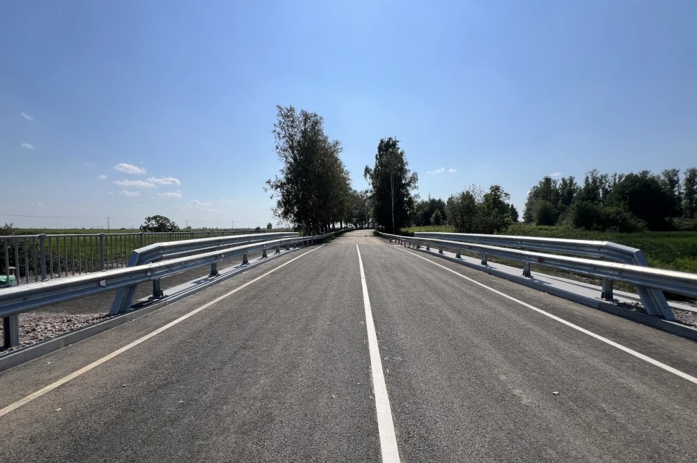 По поручению Александра Беглова в Шушарах завершили капремонт моста через безымянный ручей - tvspb.ru