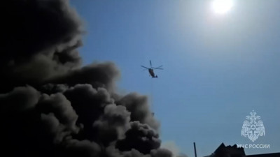 На складе в подмосковной Балашихе ликвидировали открытый огонь